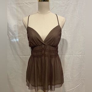 Gorgeous‎ vintage Michael Kors spaghetti strap layered top